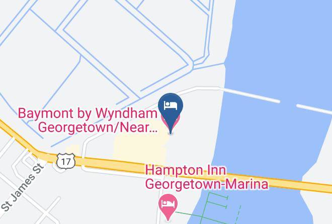 Georgetown - Baymont By Wyndham Georgetown Near Georgetown Marina Maps