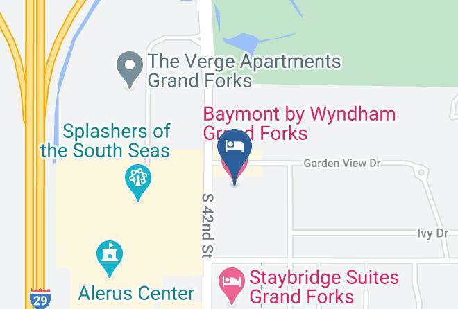 Baymont By Wyndham Grand Forks Map