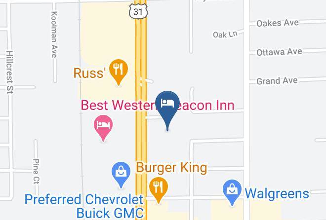 Ottawa County - Baymont By Wyndham Grand Haven Maps