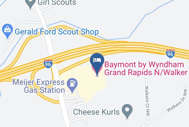 Kent County - Baymont By Wyndham Grand Rapids N Walker Maps