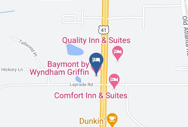 Spalding - Baymont By Wyndham Griffin Maps