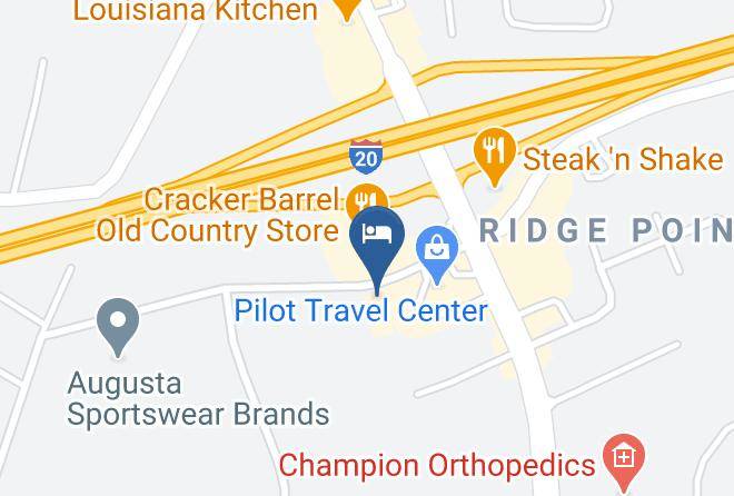 Columbia - Baymont By Wyndham Grovetown Augusta Maps