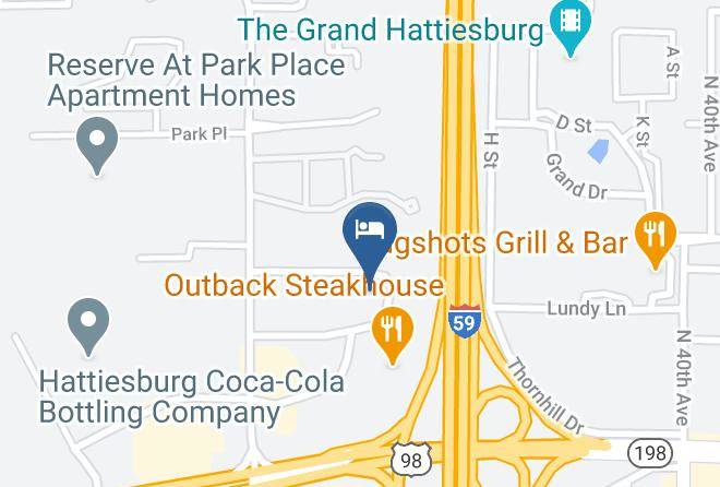 Lamar - Baymont By Wyndham Hattiesburg Maps