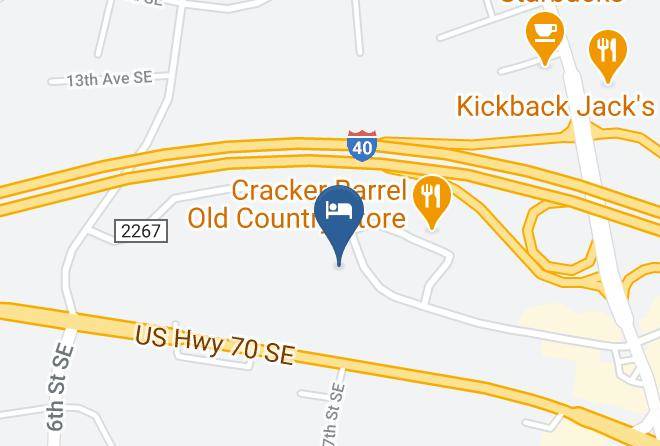 Catawba - Baymont By Wyndham Hickory Maps