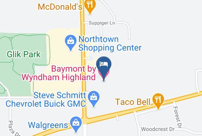Madison - Baymont By Wyndham Highland Maps