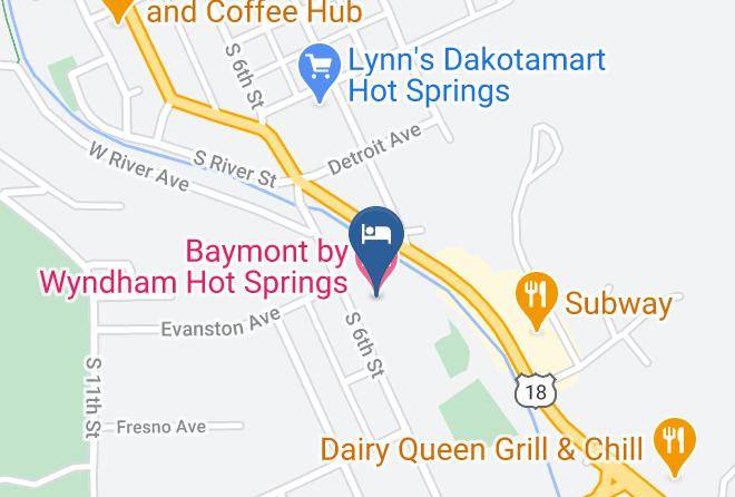Fall River - Baymont By Wyndham Hot Springs Maps
