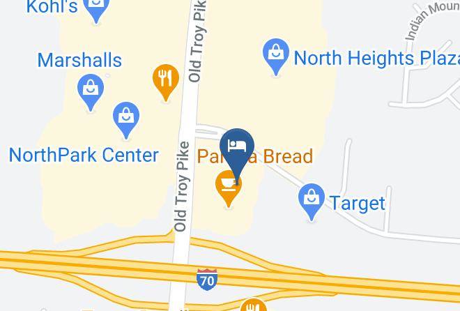 Montgomery - Baymont By Wyndham Huber Heights Dayton Maps