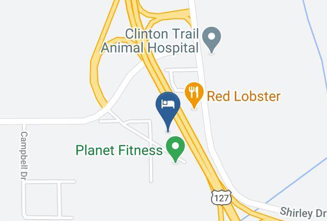 Baymont By Wyndham Jackson Map