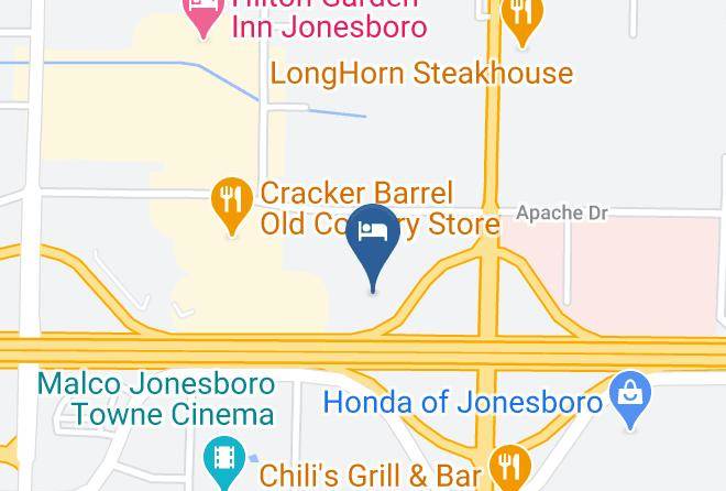 Baymont By Wyndham Jonesboro Map