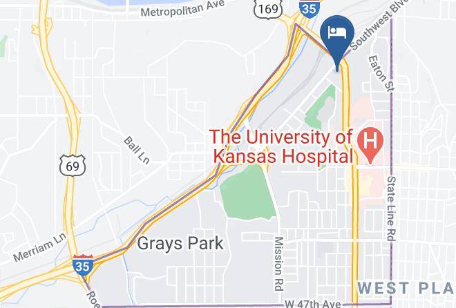 Wyandotte - Baymont By Wyndham Kansas City Maps