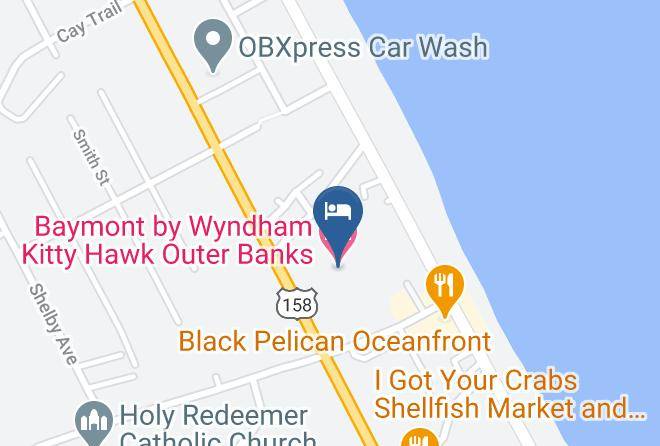 Dare - Baymont By Wyndham Kitty Hawk Outer Banks Maps