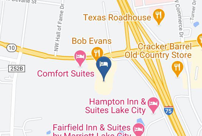 Baymont By Wyndham Lake City Map