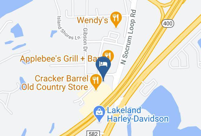 Polk - Baymont By Wyndham Lakeland Maps