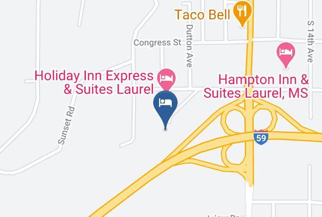 Baymont By Wyndham Laurel Map