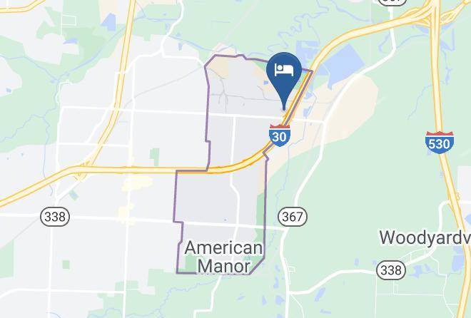 Baymont By Wyndham Little Rock Map