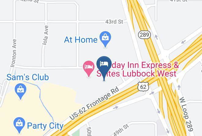 Lubbock - Super 8 By Wyndham Lubbock West Maps