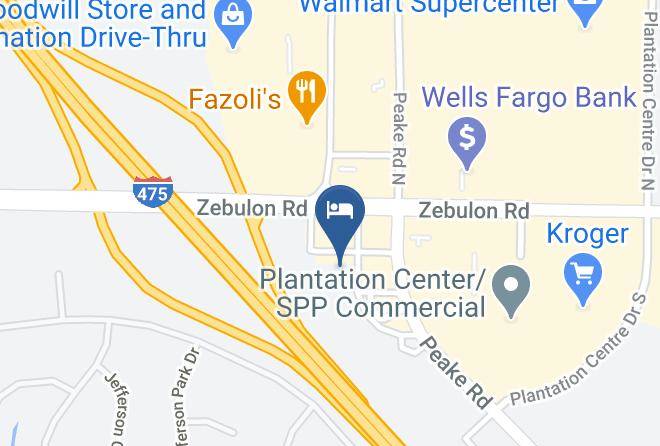 Baymont By Wyndham Macon I 475 Map