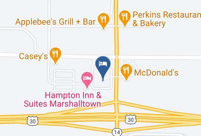 Marshall - Super 8 By Wyndham Marshalltown Maps