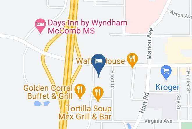 Baymont By Wyndham Mccomb Map