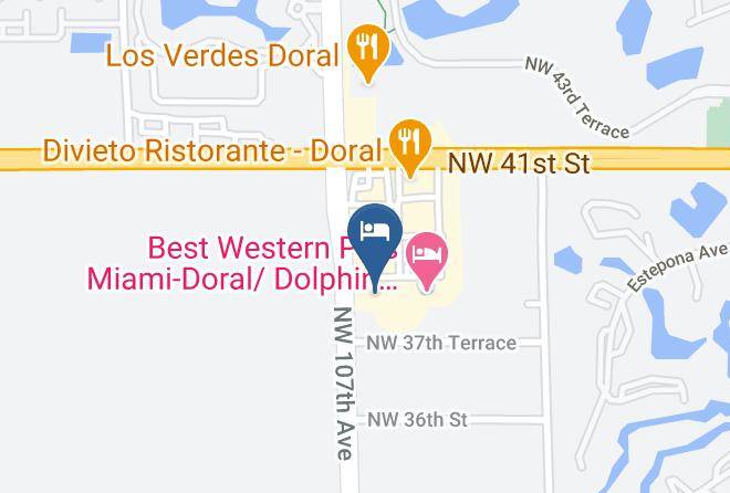 Miami Dade - Baymont By Wyndham Miami Doral Maps