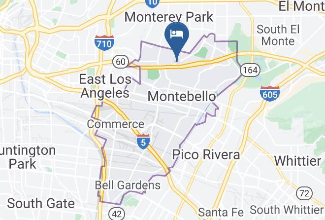 Los Angeles - Baymont By Wyndham Monterey Park Maps