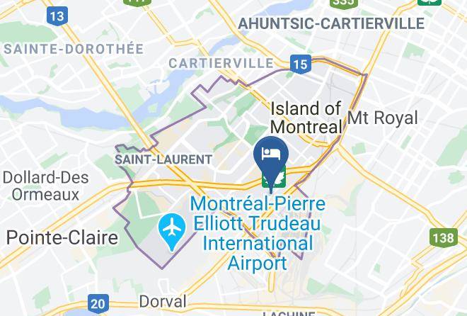 Montreal - Baymont By Wyndham Montreal Airport Maps