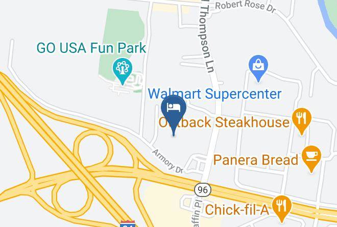 Rutherford - Baymont By Wyndham Murfreesboro Maps