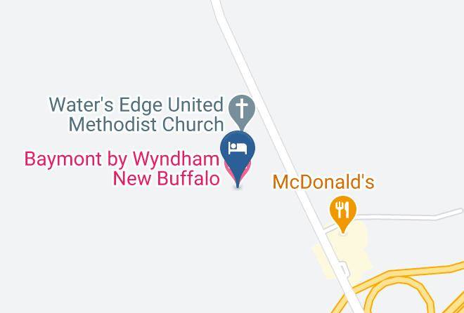 Berrien County - Baymont By Wyndham New Buffalo Maps