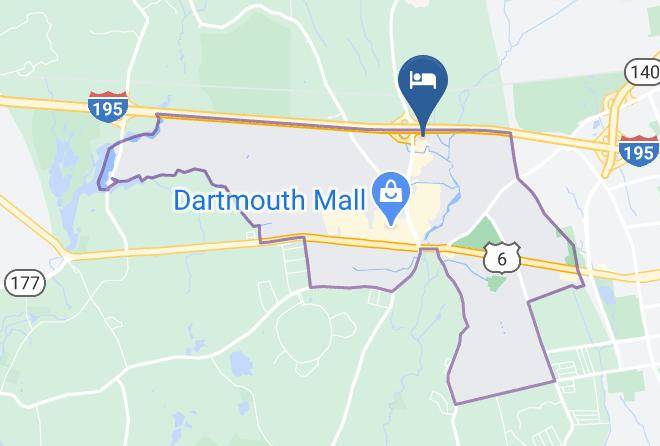 Baymont By Wyndham North Dartmouth Map