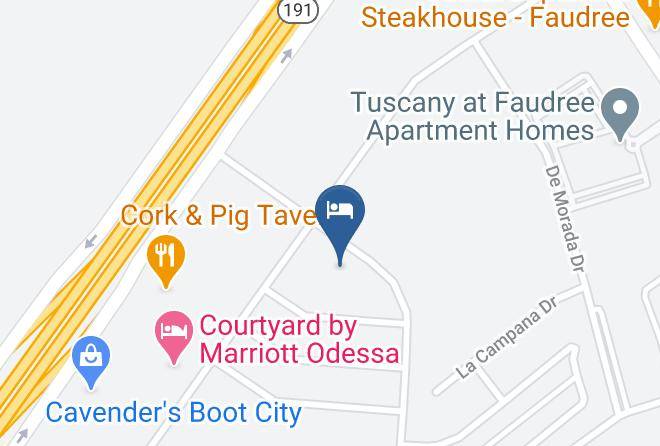 Ector - Baymont By Wyndham Odessa Maps