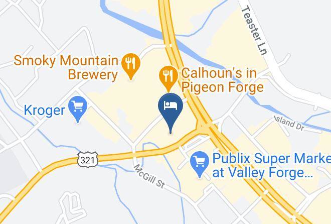 Sevier - Baymont By Wyndham Pigeon Forge Maps
