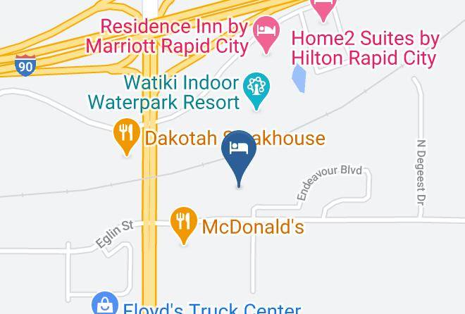 Pennington - Baymont By Wyndham Rapid City Maps