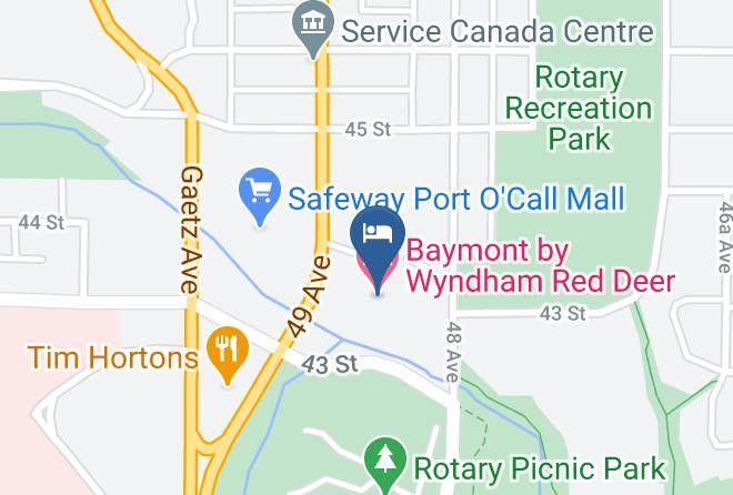 Division 8 - Baymont By Wyndham Red Deer Maps