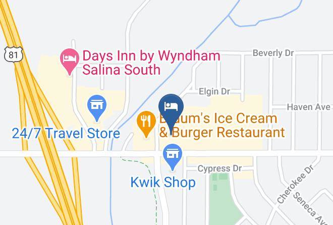 Saline - Baymont By Wyndham Salina Maps