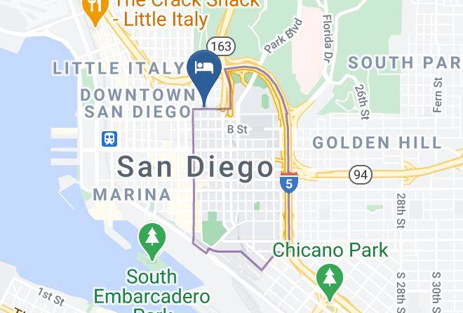 San Diego - Baymont By Wyndham San Diego Downtown Maps