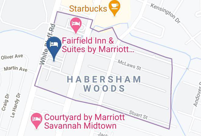 Chatham - Baymont By Wyndham Savannah Midtown Maps