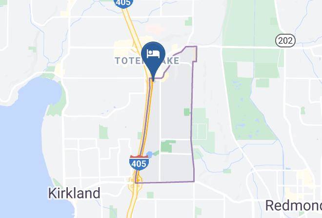 Baymont By Wyndham Seattle Kirkland Wa Map