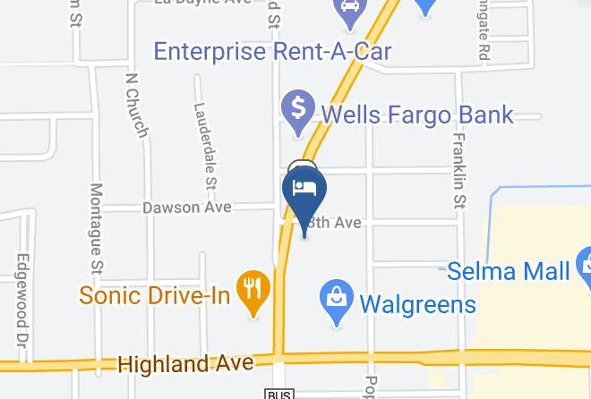 Dallas - Baymont By Wyndham Selma Maps
