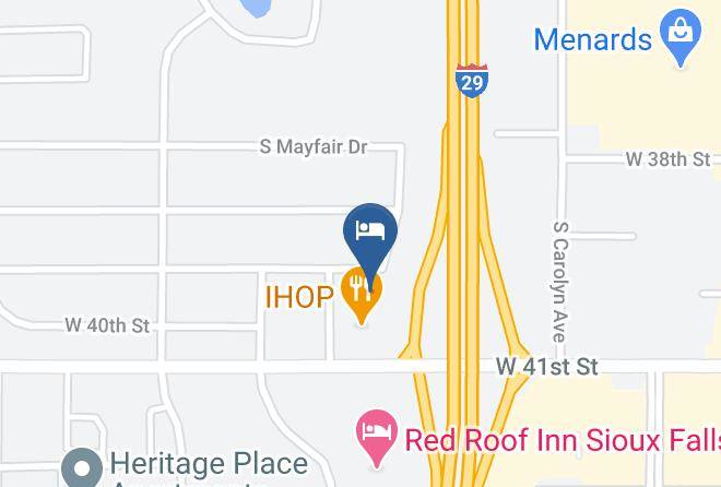 Minnehaha - Baymont By Wyndham Sioux Falls Near West 41st Street Maps