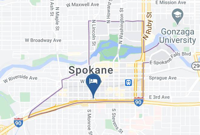 Spokane - Baymont By Wyndham Spokane Maps