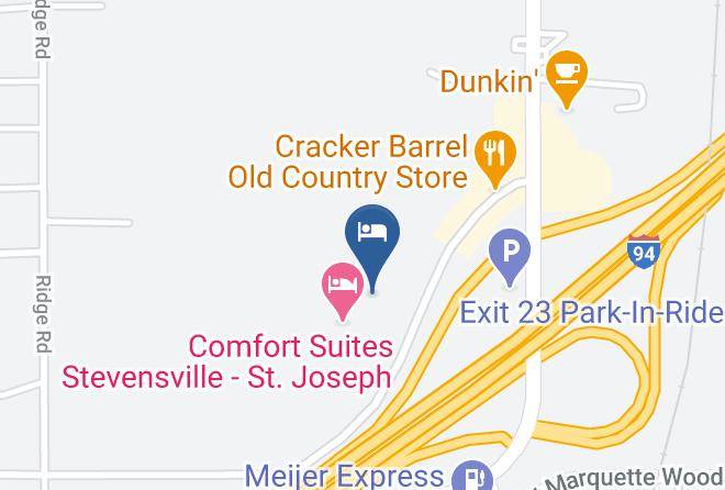 Baymont By Wyndham St Joseph Stevensville Map