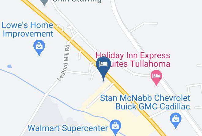 Baymont By Wyndham Tullahoma Map