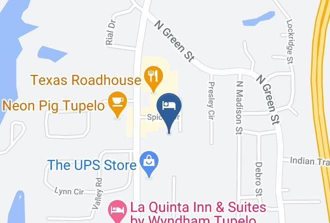 Lee - Baymont By Wyndham Tupelo Maps