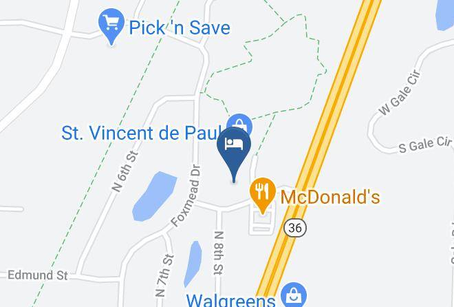 Racine - Baymont By Wyndham Waterford Burlington Wi Maps