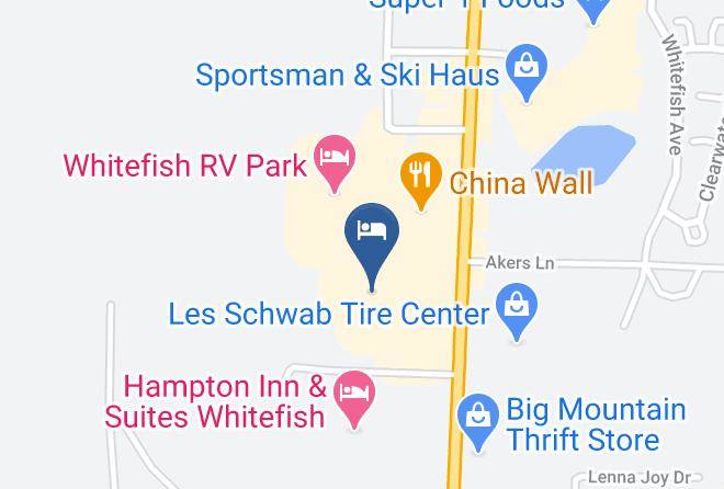 Flathead - Baymont By Wyndham Whitefish Maps