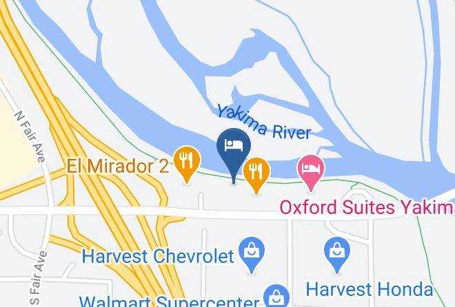 Yakima - Baymont By Wyndham Yakima Maps