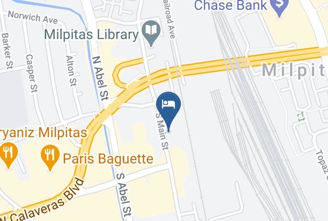 Santa Clara - Baymont Inn And Suites Milpitas San Jose Maps