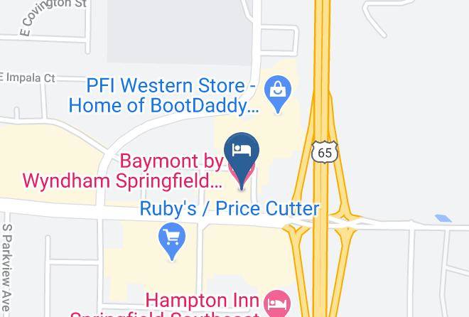 Greene - Baymont By Wyndham Springfield South Hwy 65 Maps