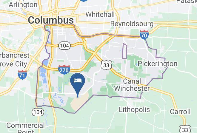 Franklin - Baymont By Wyndham Columbus Rickenbacker Maps