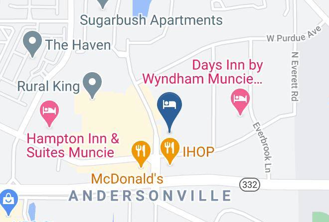 Delaware - Baymont By Wyndham Muncie Near Ball State University Maps
